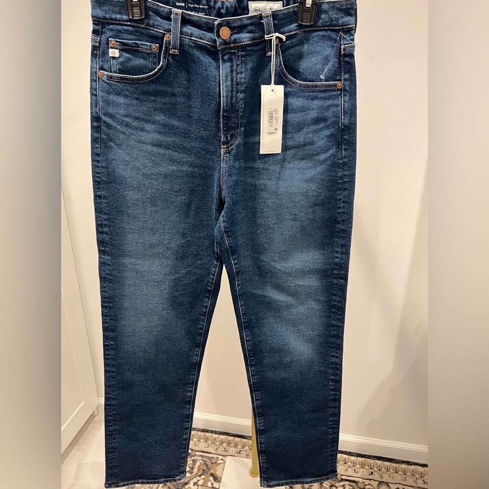 NWT AG Dark Blue Denim Jeans